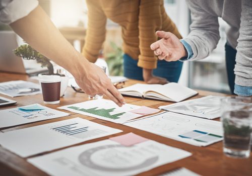 People,,Group,And,Business,Meeting,With,Analytics,In,Office,As